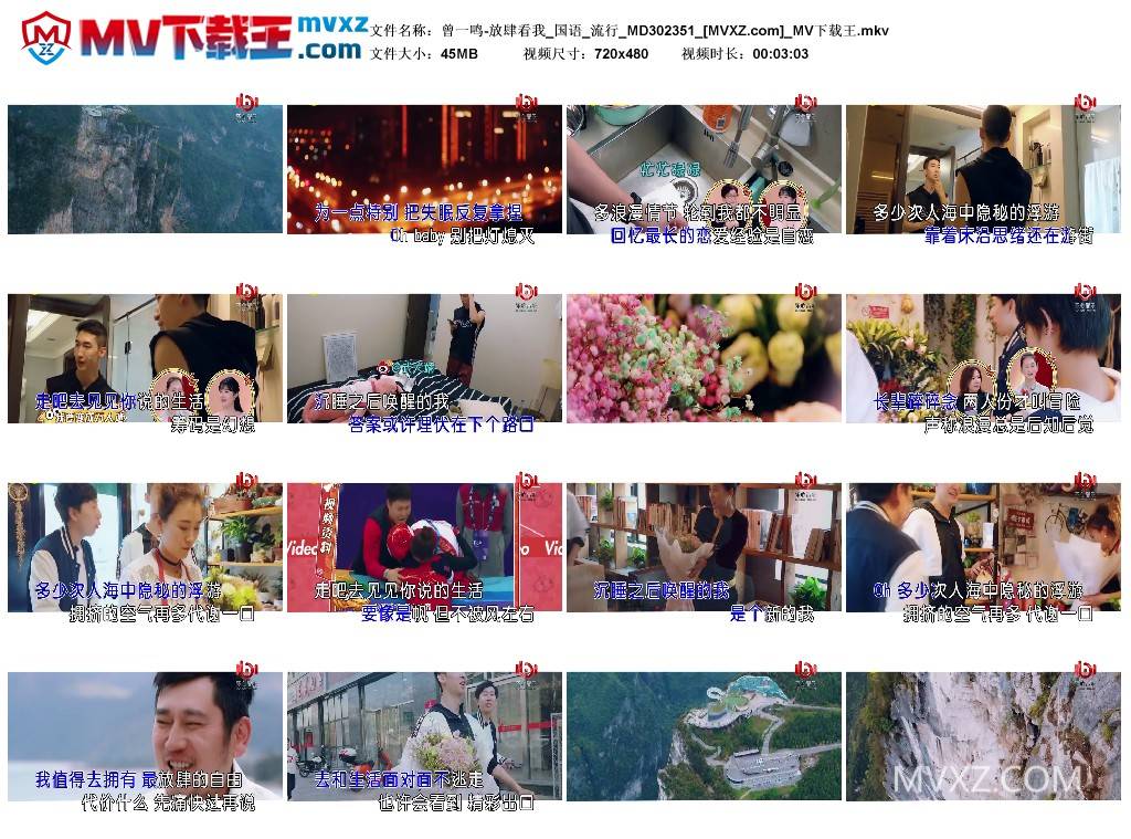 曾一鸣-放肆看我_国语_流行_MD302351